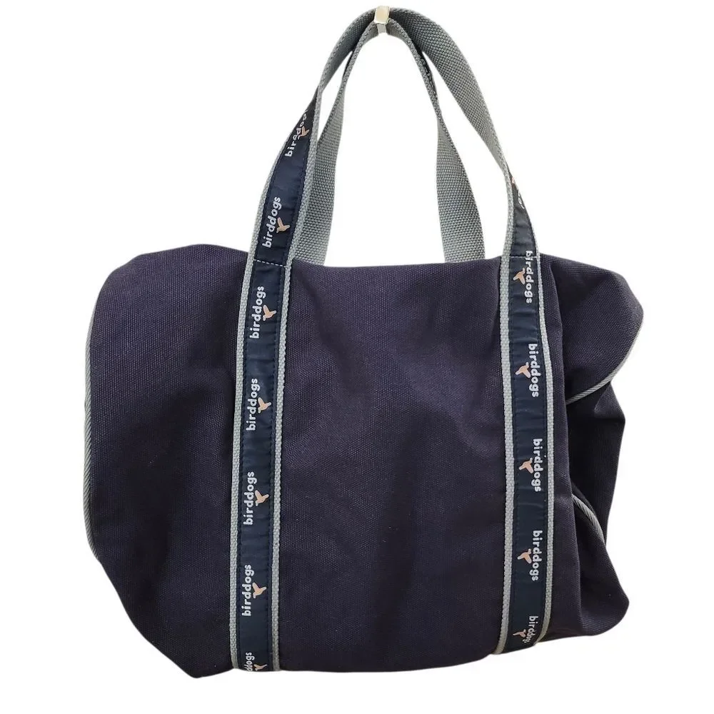 Birddogs Sport Duffel Canvas Gymn Travel Full Zip‎ Bag